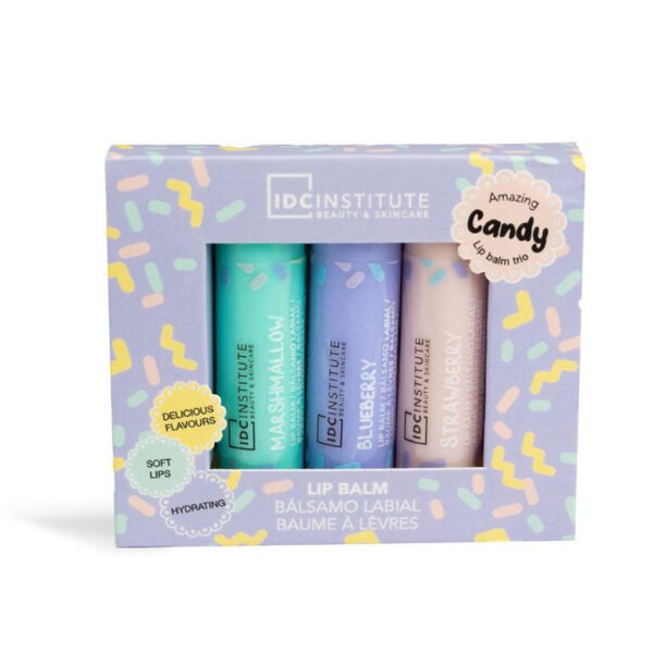 TRÍO DE BÁLSAMO LABIAL DE CARAMELO