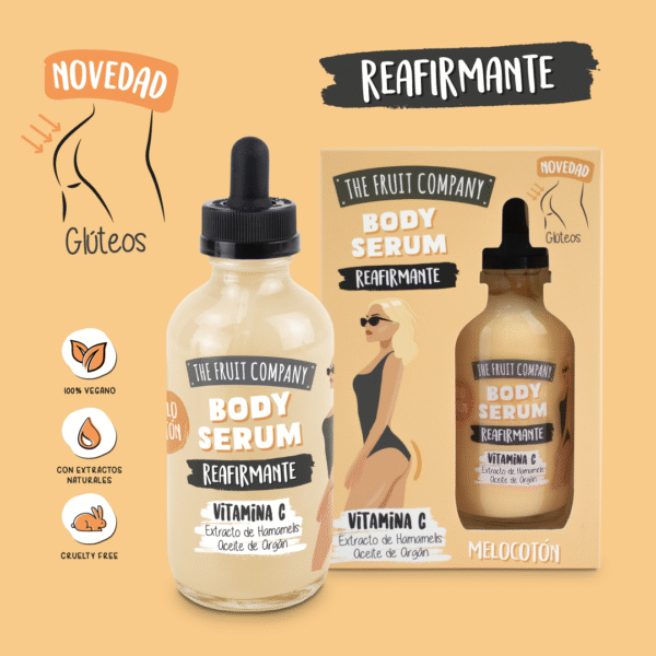 Body Serum Reafirmante Melocotón 120 ml - Imagen 3