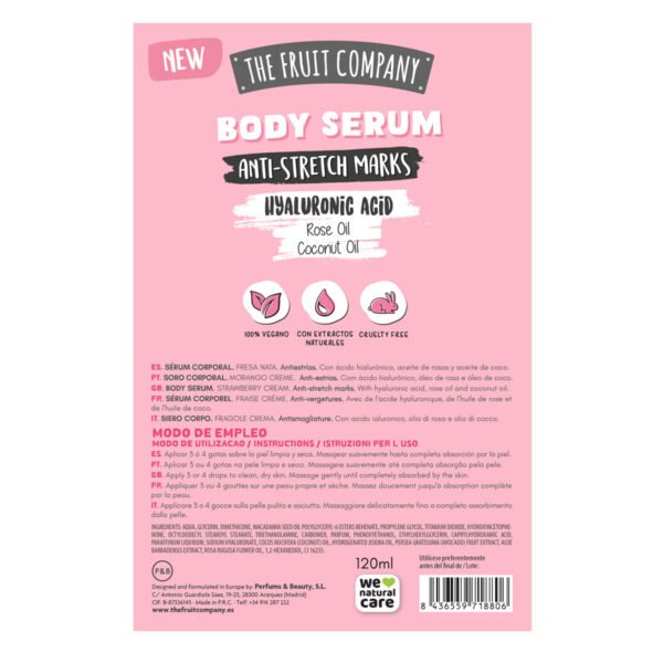 Body Serum Estrías Fresa Nata 120 ml - Imagen 4